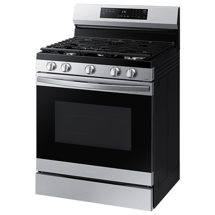 Samsung 30" 6.0 cu. Ft. Smart Gas Freestanding Fan Convection Range with Air Fry