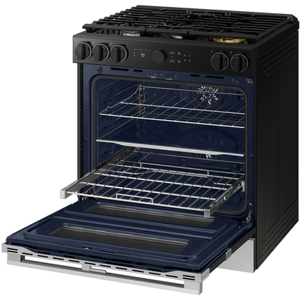 Samsung 6.3 cu.ft. Gas Slide-In Range with Flex Duo™