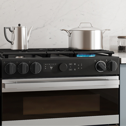 Samsung 6.3 cu.ft. Gas Slide-In Range with Flex Duo™