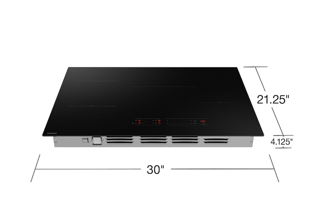 Samsung 30" 4-Element Anti-Scratch Induction Cooktop
