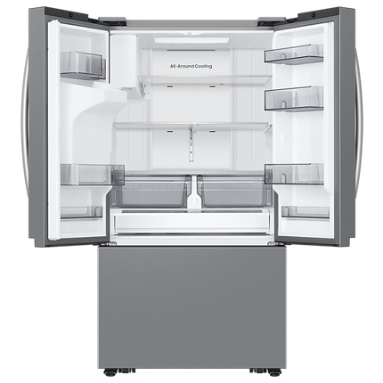 Samsung Bespoke AI 3-Door French Door Refrigerator RF60 Jumbo External Water & Ice Dispenser 26 Cu.ft.