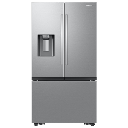 Samsung Bespoke AI 3-Door French Door Refrigerator RF60 Jumbo External Water & Ice Dispenser 26 Cu.ft.