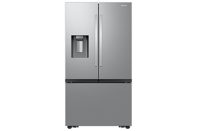 Samsung Bespoke AI 3-Door French Door Refrigerator RF60 Jumbo External Water & Ice Dispenser 26 Cu.ft.
