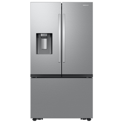 Samsung Bespoke AI 3-Door French Door Refrigerator RF60 Jumbo Mega Capacity External Water & Ice Dispenser 31 cu.ft.