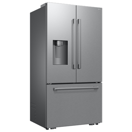 Samsung Bespoke AI 3-Door French Door Refrigerator RF70 Host Zero Clearance Fit External Water & Ice Dispenser 24 cu.ft.