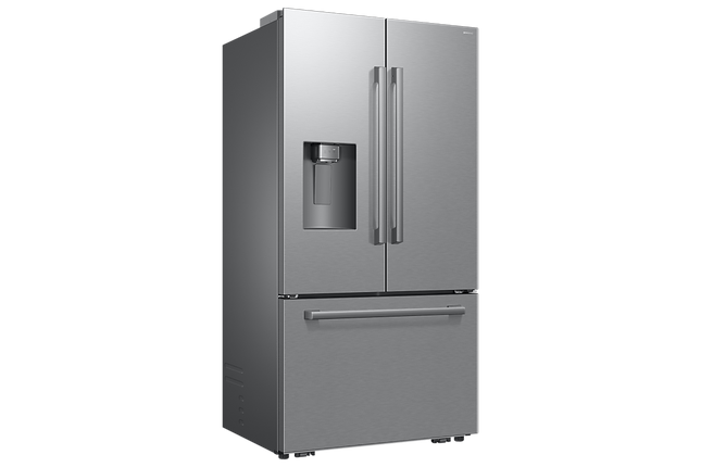 Samsung Bespoke AI 3-Door French Door Refrigerator RF70 Host Zero Clearance Fit External Water & Ice Dispenser 24 cu.ft.