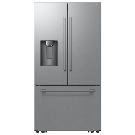 Samsung Bespoke AI 3-Door French Door Refrigerator RF70 Host Zero Clearance Fit External Water & Ice Dispenser 24 cu.ft.