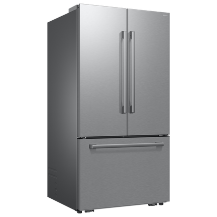 Samsung Bespoke AI 3-Door French Door Refrigerator RF70 Sleek Zero Clearance Fit In-Door Tall Dispenser 24 cu.ft.