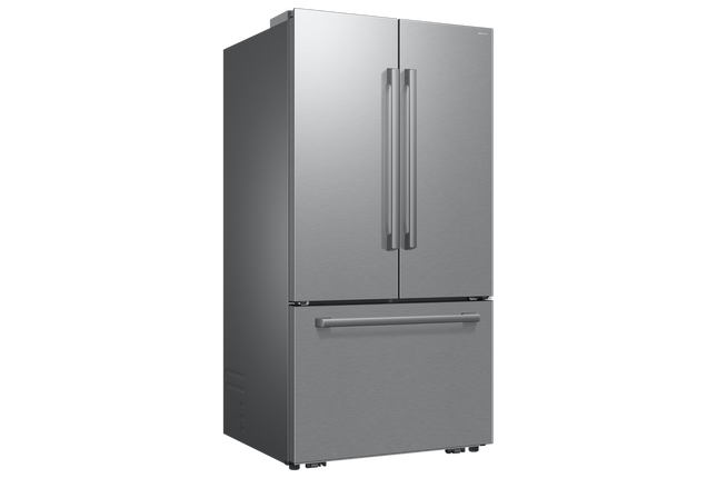 Samsung Bespoke AI 3-Door French Door Refrigerator RF70 Sleek Zero Clearance Fit In-Door Tall Dispenser 24 cu.ft.