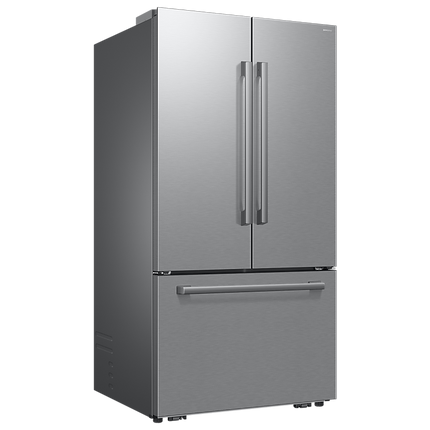 Samsung Bespoke AI 3-Door French Door Refrigerator RF70 Sleek Zero Clearance Fit In-Door Tall Dispenser 24 cu.ft.