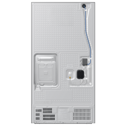 Samsung Bespoke AI 3-Door French Door Refrigerator RF70 Sleek Zero Clearance Fit In-Door Tall Dispenser 24 cu.ft.