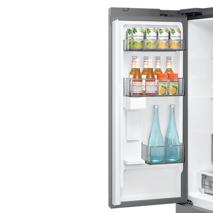 Samsung Bespoke AI 3-Door French Door Refrigerator RF70 Sleek Zero Clearance Fit In-Door Tall Dispenser 24 cu.ft.