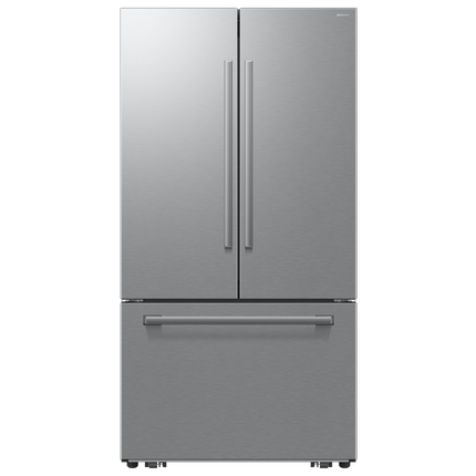 Samsung Bespoke AI 3-Door French Door Refrigerator RF70 Sleek Zero Clearance Fit In-Door Tall Dispenser 24 cu.ft.