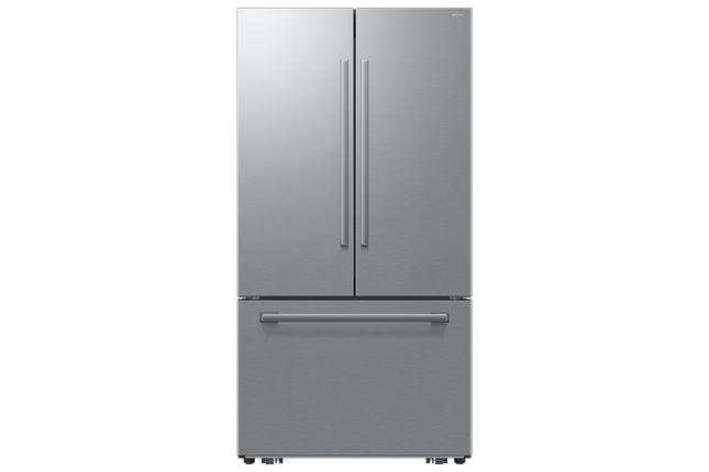Samsung Bespoke AI 3-Door French Door Refrigerator RF70 Sleek Zero Clearance Fit In-Door Tall Dispenser 24 cu.ft.