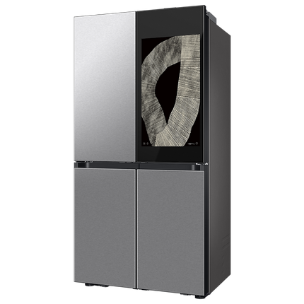 Samsung 36" 23 cu.ft. Bespoke AI Counter Depth 4-Door Flex Refrigerator with Family Hub