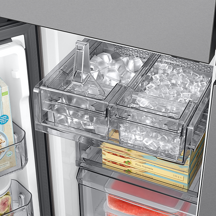 Samsung 36" 23 cu.ft. Bespoke AI Counter Depth 4-Door Flex Refrigerator with Family Hub