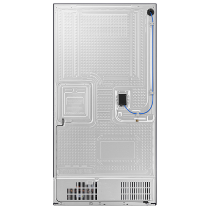 Samsung 36" 23 cu.ft. Bespoke AI Counter Depth 4-Door Flex Refrigerator with Family Hub - Stainless Steel