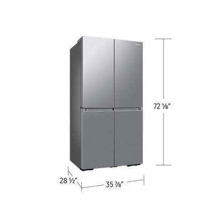 Samsung 36" 23 cu.ft. Counter Depth 4-Door Flex Refrigerator with Beverage Center