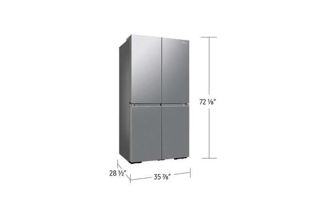Samsung 36" 23 cu.ft. Counter Depth 4-Door Flex Refrigerator with Beverage Center