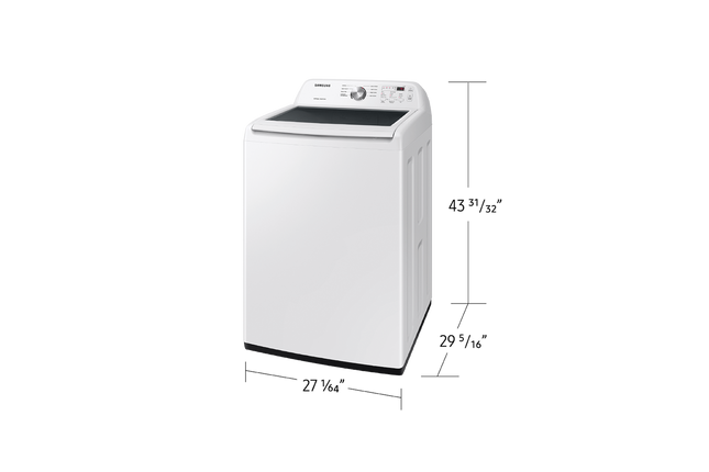 Samsung 5.0 Cu.Ft. Top Load Washer with ActiveWave™ Agitator