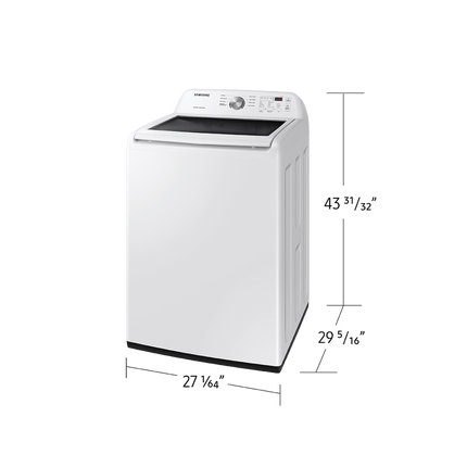 Samsung 5.2 Cu.Ft. Top Load Washer with Soft Closing Lid