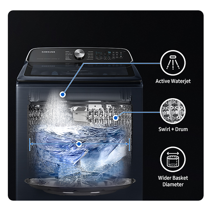 Samsung 6.1 cu. ft. 7155 Series Top Load Washer with Pet Care Solution