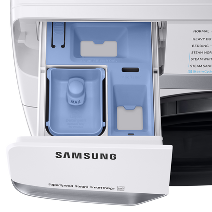 Samsung 5.2 Cu.Ft. Washer with Steam Wash and Super Speed - White