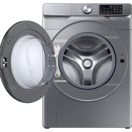 Samsung 5.2 Cu.Ft. Washer with Steam Wash and Super Speed - Gray