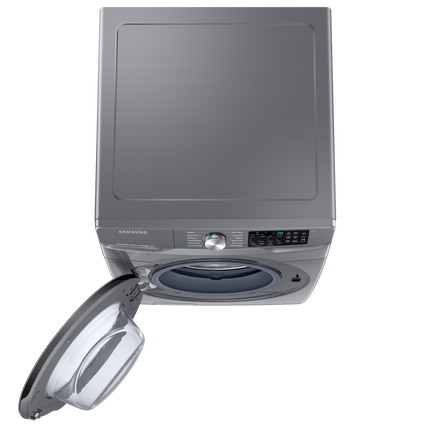Samsung 5.2 Cu.Ft. Washer with Steam Wash and Super Speed - Gray