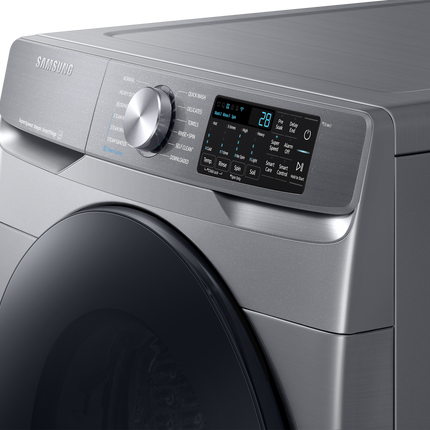 Samsung 5.2 Cu.Ft. Washer with Steam Wash and Super Speed - Gray