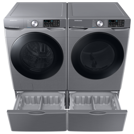 Samsung 5.2 Cu.Ft. Washer with Steam Wash and Super Speed - Gray