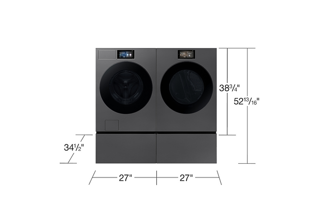Samsung Bespoke AI Front Load Washer AI Fabric Sensing | AI OptiWash+ 6.1 cu.ft.