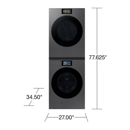 Samsung Bespoke AI Front Load Washer AI Fabric Sensing | AI OptiWash+ 6.1 cu.ft.