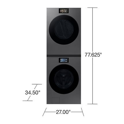 Samsung Bespoke AI Front Load Washer AI Fabric Sensing | AI OptiWash+ 6.1 cu.ft.