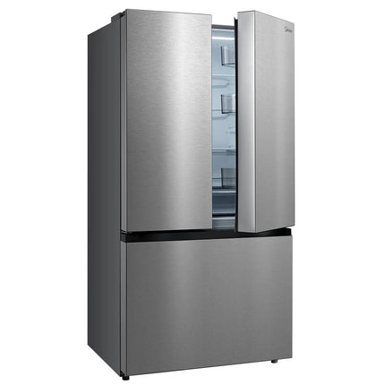 Midea 22.6 Cu. Ft. 33” Counter-Depth French Door with Ice Maker