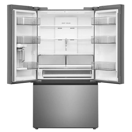 Midea 26.5 Cu. Ft. 36” Counter-Depth French Door with AutoFill Pitcher and Dual Ice Maker