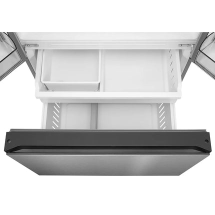 Midea 22.6 Cu. Ft. 33” Counter-Depth French Door with Ice Maker