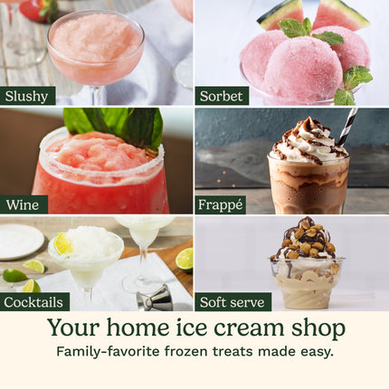 Cuisinart 6-in-1 Slushy & Soft-Serve Maker