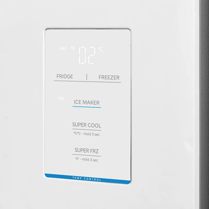 Midea 22.6 Cu. Ft. 33” Counter-Depth French Door with Ice Maker
