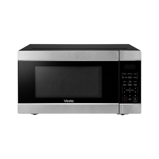 Vesta Tokyo 1.1 Cu. Ft Countertop Microwave - Stainless Steel