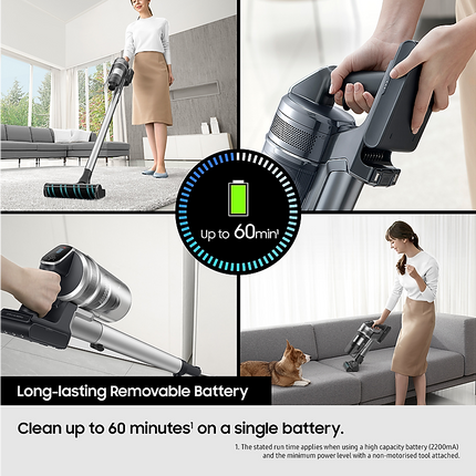 Samsung Jet 85S Complete Stick Vacuum Cleaner Powerful Suction 250W