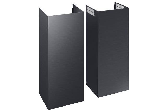 Samsung Bespoke Smart Wall Mount Hood Extension Kit in Black Stainless Steel - 6000 Series